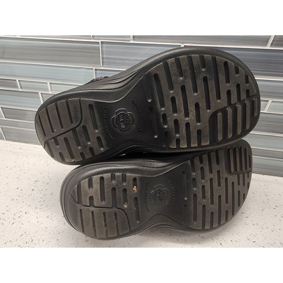 Timberland Women's care giver slide on shoes‎ size 6/6.5 87589 Red Acid Nurse - Picture 4 of 5